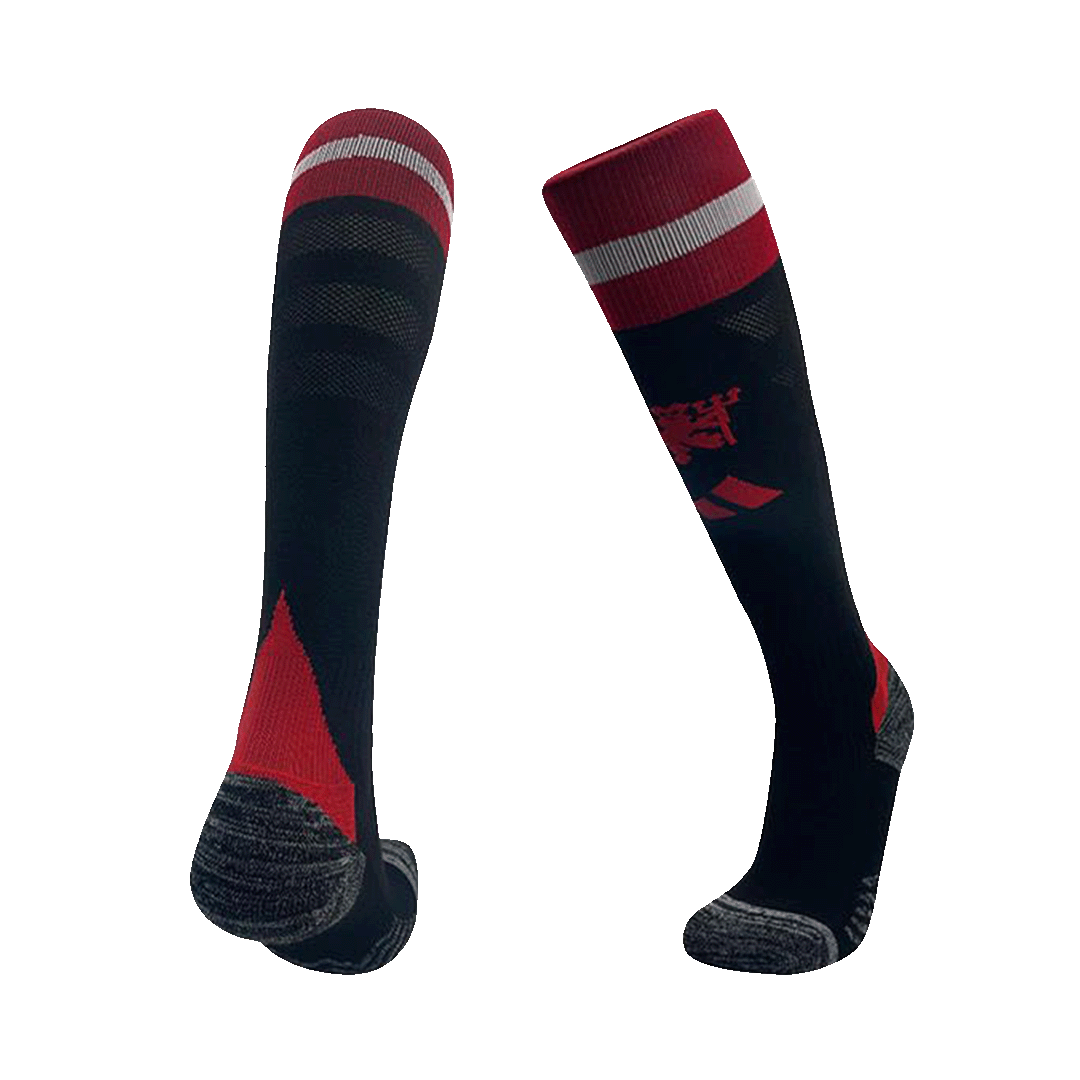 Manchester United Home Soccer Socks 2024/25 | Pro Jersey Shop