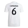 Men's Authentic CAMAVINGA #6 Real Madrid Home Soccer Jersey Shirt 2024/25 - Player Version - Pro Jersey Shop