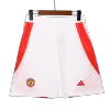 Men's Manchester United Home Soccer Shorts 2024/25 - Pro Jersey Shop