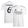 Men's CAMAVINGA #6 Real Madrid Home Soccer Jersey Shirt 2024/25 - Fan Version - Pro Jersey Shop