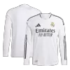 Men's Authentic Real Madrid Home Soccer Long Sleeves Jersey Shirt 2024/25 - Player Version - Pro Jersey Shop