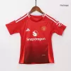 Kids Manchester United Home Soccer Jersey Kit (Jersey+Shorts) 2024/25 - Pro Jersey Shop