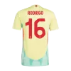 Men's Authentic RODRIGO #16 Spain Away Soccer Jersey Shirt 2024 - Player Version - Pro Jersey Shop