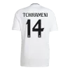 Men's TCHOUAMENI #14 Real Madrid Home Soccer Jersey Shirt 2024/25 - Fan Version - Pro Jersey Shop