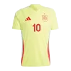 Men's OLMO #10 Spain Away Soccer Jersey Shirt Euro 2024 - Fan Version - Pro Jersey Shop