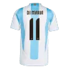 Men's Authentic DI MARIA #11 Argentina Home Soccer Jersey Shirt Copa America 2024 - Player Version - Pro Jersey Shop