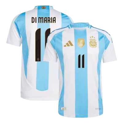 Men's Authentic DI MARIA #11 Argentina Home Soccer Jersey Shirt 2024 - Player Version - Pro Jersey Shop