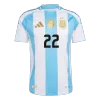 Men's Authentic L.MARTÍNEZ #22 Argentina Home Soccer Jersey Shirt 2024 - Player Version - Pro Jersey Shop