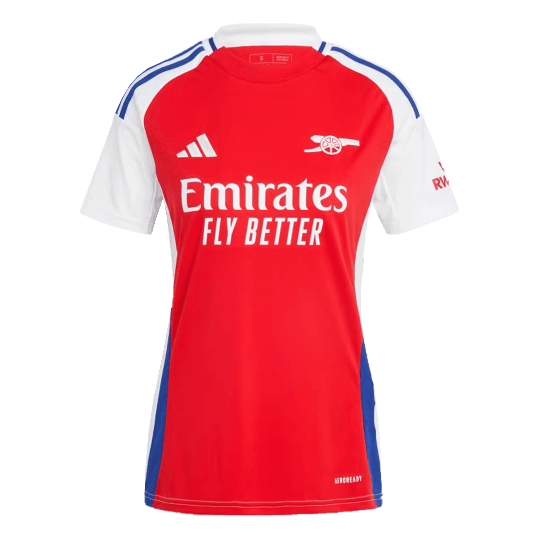 Women's Arsenal Home Soccer Jersey Shirt 2024/25 | Pro Jersey Shop