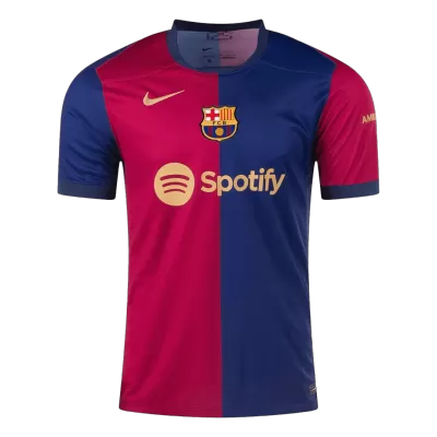 Men's Barcelona Home Soccer Jersey Shirt 2024/25 - Fan Version - Pro Jersey Shop