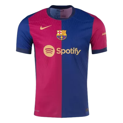 Men's Authentic Barcelona Home Soccer Jersey Shirt 2024/25 - Player Version - Pro Jersey Shop