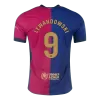 Men's Authentic LEWANDOWSKI #9 Barcelona Home Soccer Jersey Shirt 2024/25 - Player Version - Pro Jersey Shop