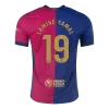 Men's Authentic LAMINE YAMAL #19 Barcelona Home Soccer Jersey Shirt 2024/25 - Player Version - Pro Jersey Shop