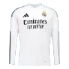 Men's Real Madrid Home Long Sleeves Soccer Jersey Shirt 2024/25 - Fan Version - Pro Jersey Shop