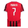 UCL Men's MORATA #7 AC Milan Home Soccer Jersey Shirt 2024/25 - Fan Version - Pro Jersey Shop