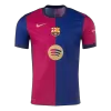 Men's Authentic LAMINE YAMAL #19 Barcelona Home Spotify Logo Without Text Soccer Jersey Shirt 2024/25 - Player Version - Pro Jersey Shop