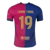 UCL Men's Authentic LAMINE YAMAL #19 Barcelona Home Spotify Logo Without Text Soccer Jersey Shirt 2024/25 - Player Version - Pro Jersey Shop