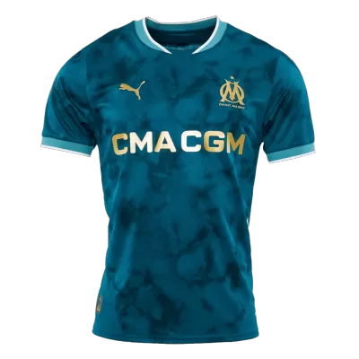 Men's Marseille Away Soccer Jersey Shirt 2024/25 - Fan Version - Pro Jersey Shop