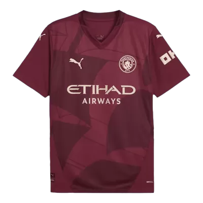 Men's Manchester City Third Away Soccer Jersey Shirt 2024/25 - Fan Version - Pro Jersey Shop