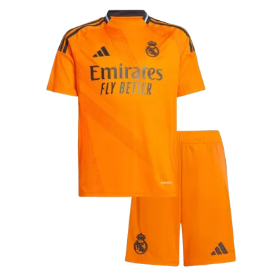 Kids Real Madrid Away Soccer Jersey Kit (Jersey+Shorts) 2024/25 - Pro Jersey Shop