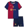 Kids Barcelona Home Soccer Jersey Kit (Jersey+Shorts) 2024/25 - Pro Jersey Shop