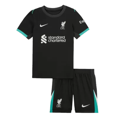 Kids Liverpool Away Soccer Jersey Kit (Jersey+Shorts) 2024/25 - Pro Jersey Shop