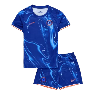 Kids Chelsea Home Soccer Jersey Kit (Jersey+Shorts) 2024/25 - Pro Jersey Shop