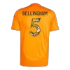 Men's Authentic BELLINGHAM #5 Bear Champ Font Real Madrid Away Soccer Jersey Shirt 2024/25 - Player Version - Pro Jersey Shop