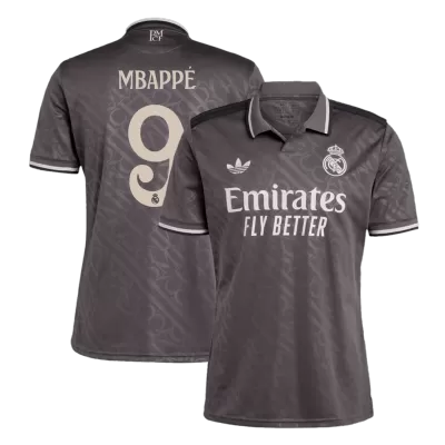 Premium Quality Men's MBAPPÉ #9 Real Madrid Third Away Soccer Jersey Shirt 2024/25 - Fan Version - Pro Jersey Shop