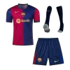 Premium Quality Men's Barcelona Home Soccer Jersey Whole Kit (Jersey+Shorts+Socks) 2024/25 - Pro Jersey Shop