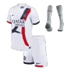 Kids's PSG Away Soccer Jersey Whole Kit (Jersey+Shorts+Socks) 2024/25 - Pro Jersey Shop