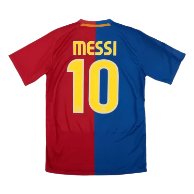 UCL Men's Retro 2008/09 MESSI #10 Barcelona Home Soccer Jersey Shirt - Pro Jersey Shop