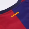 Kids Barcelona Home Spotify Logo Without Text Soccer Jersey Kit (Jersey+Shorts) 2024/25 - Pro Jersey Shop