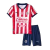 Kids Chivas Home Soccer Jersey Kit (Jersey+Shorts) 2024/25 - Pro Jersey Shop