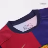 Kids Barcelona Home Spotify Logo Without Text Soccer Jersey Kit (Jersey+Shorts) 2024/25 - Pro Jersey Shop