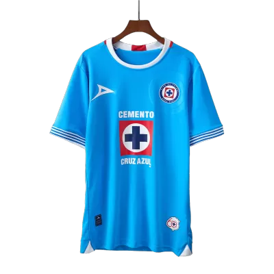 Men's Authentic Cruz Azul Home Soccer Jersey Shirt 2024/25 - Player Version - Pro Jersey Shop