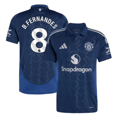 Men's B.FERNANDES #8 Manchester United Away Soccer Jersey Shirt 2024/25 - Fan Version - Pro Jersey Shop