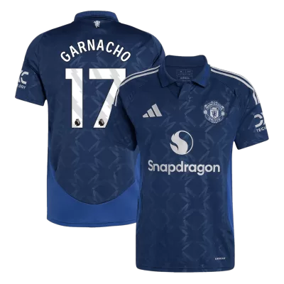 Men's GARNACHO #17 Manchester United Away Soccer Jersey Shirt 2024/25 - Fan Version - Pro Jersey Shop