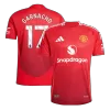 Men's Authentic GARNACHO #17 Manchester United Home Soccer Jersey Shirt 2024/25 - Player Version - Pro Jersey Shop