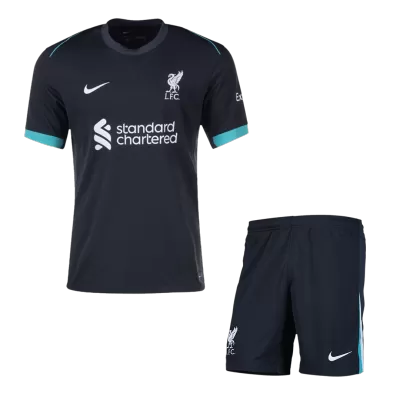 Men's Replica Liverpool Away Soccer Jersey Kit (Jersey+Shorts) 2024/25 - Pro Jersey Shop