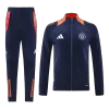 Men's Manchester United Training Jacket Kit (Jacket+Pants) 2024/25 -Navy - Pro Jersey Shop