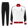 Men's Liverpool Training Jacket Kit (Jacket+Pants) 2024/25 -White - Pro Jersey Shop