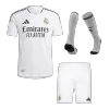 Men's Authentic Real Madrid Home Soccer Jersey Whole Kit (Jersey+Shorts+Socks) 2024/25 - Pro Jersey Shop