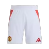 Authentic Manchester United Home Soccer Shorts 2024/25 - Pro Jersey Shop