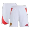 Authentic Manchester United Home Soccer Shorts 2024/25 - Pro Jersey Shop