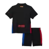 Kids Barcelona Away Soccer Jersey Kit (Jersey+Shorts) 2024/25 - Pro Jersey Shop