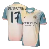 Men's DE BRUYNE #17 Manchester City Fourth Away Soccer Jersey Shirt 2024/25 - Fan Version - Pro Jersey Shop