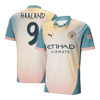 Men's HAALAND #9 Manchester City Fourth Away Soccer Jersey Shirt 2024/25 - Fan Version - Pro Jersey Shop