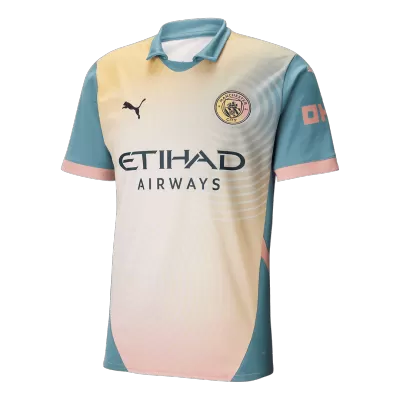 Men's Manchester City Fourth Away Soccer Jersey Shirt 2024/25 - Fan Version - Pro Jersey Shop