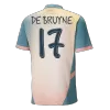 Men's DE BRUYNE #17 Manchester City Fourth Away Soccer Jersey Shirt 2024/25 Definitely City- Fan Version - Pro Jersey Shop